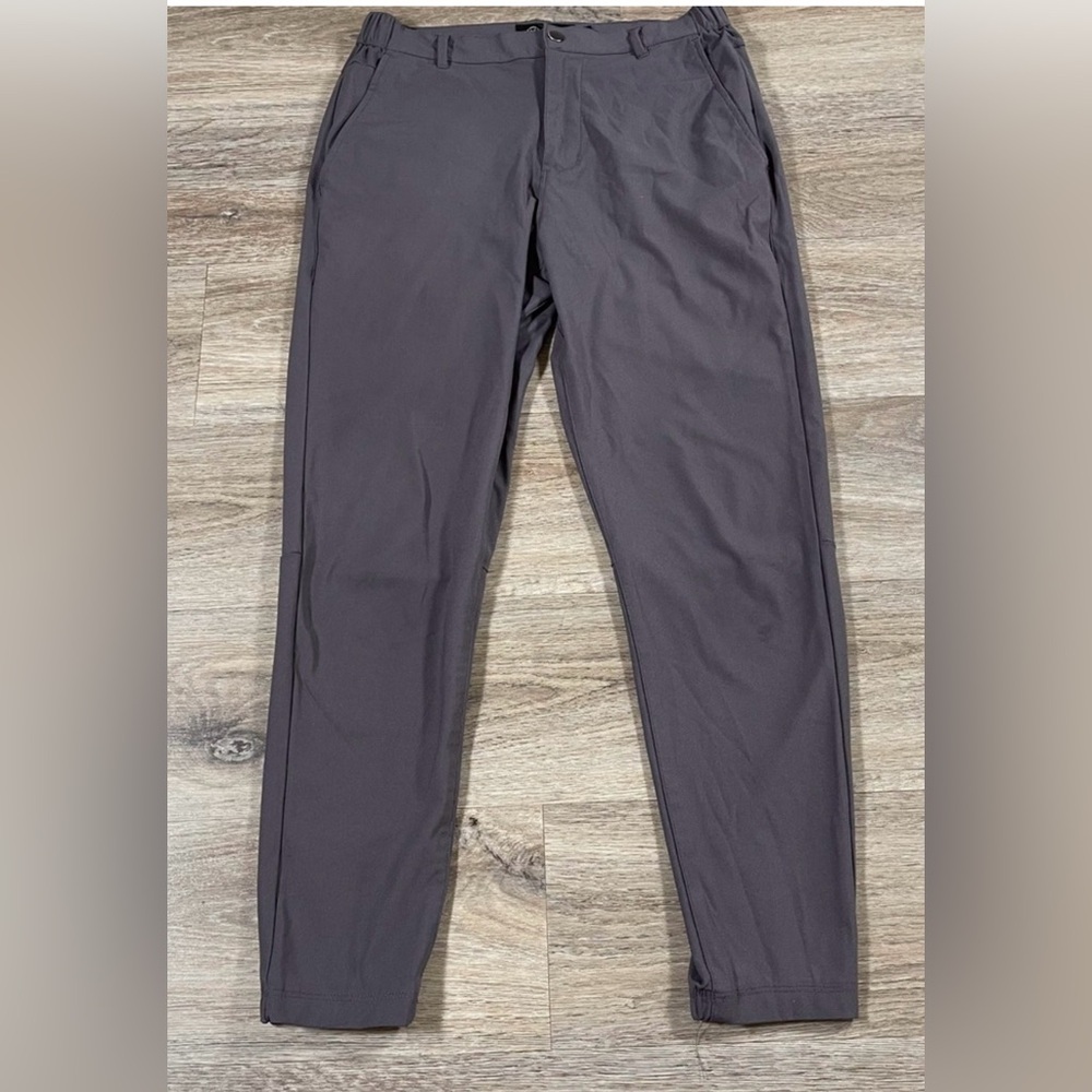 Cuts Men's Pants AO Jogger Athleisure Travel Casual Office  M Gray